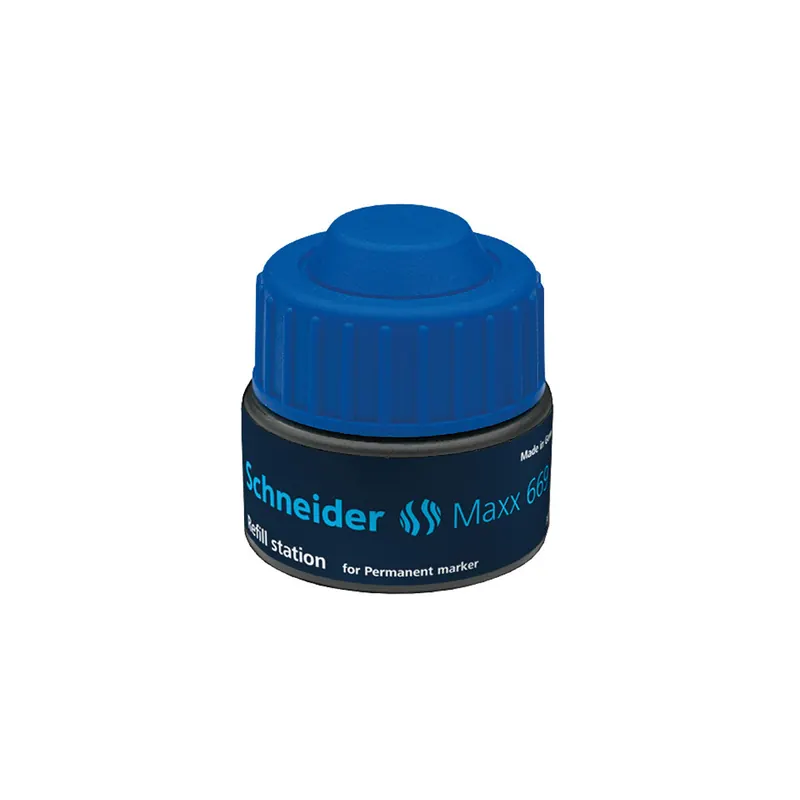 Permanentmarker Nachfülltinte Schneider Maxx 669 166903 - blau für Mod. 250 30 ml