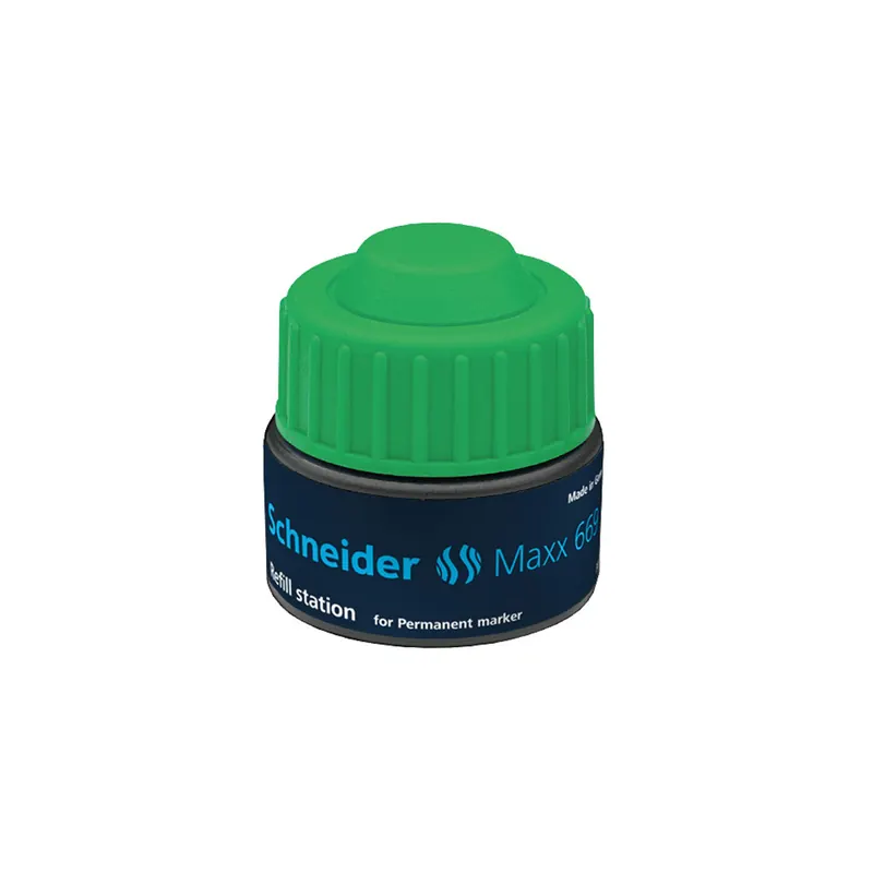 Permanentmarker Nachfülltinte Schneider Maxx 669 166904 - grün für Mod. 250 30 ml