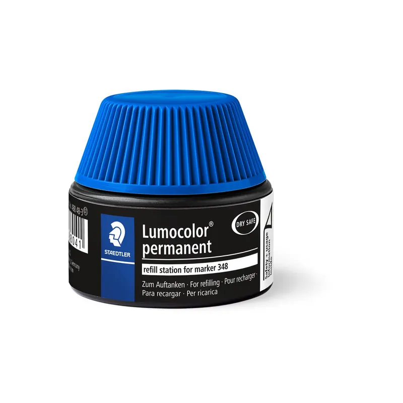 Permanentmarker Nachfülltinte Staedtler Lumocolor 48848 - blau für Mod. Duo 348 15 ml