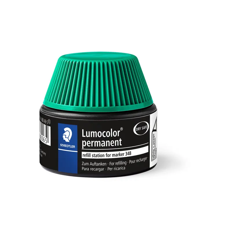 Permanentmarker Nachfülltinte Staedtler Lumocolor 48848 - grün für Mod. Duo 348 15 ml