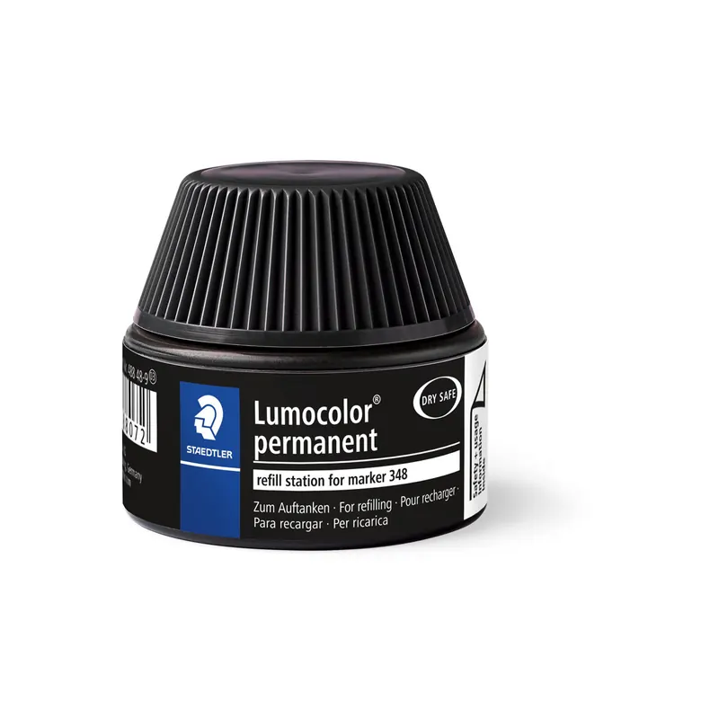 Permanentmarker Nachfülltinte Staedtler Lumocolor 48848 - schwarz für Mod. Duo 348 15 ml