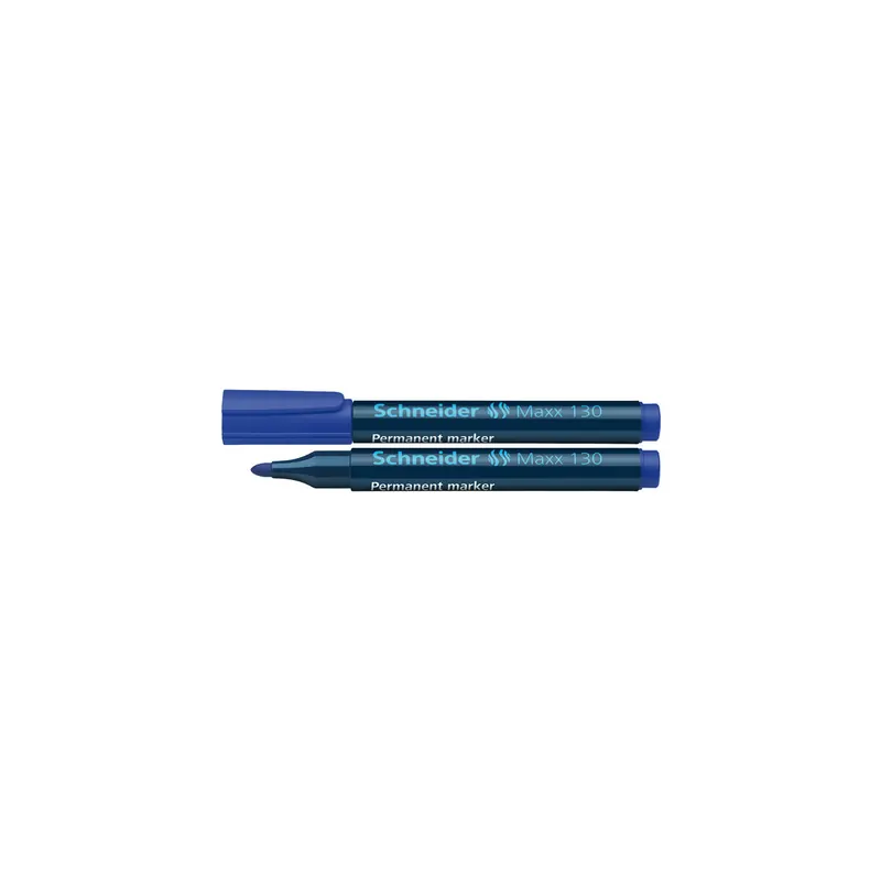 Permanentmarker Schneider Maxx 130 1130 - blau 1-3 mm Rundspitze nachfüllbar Pckg/10