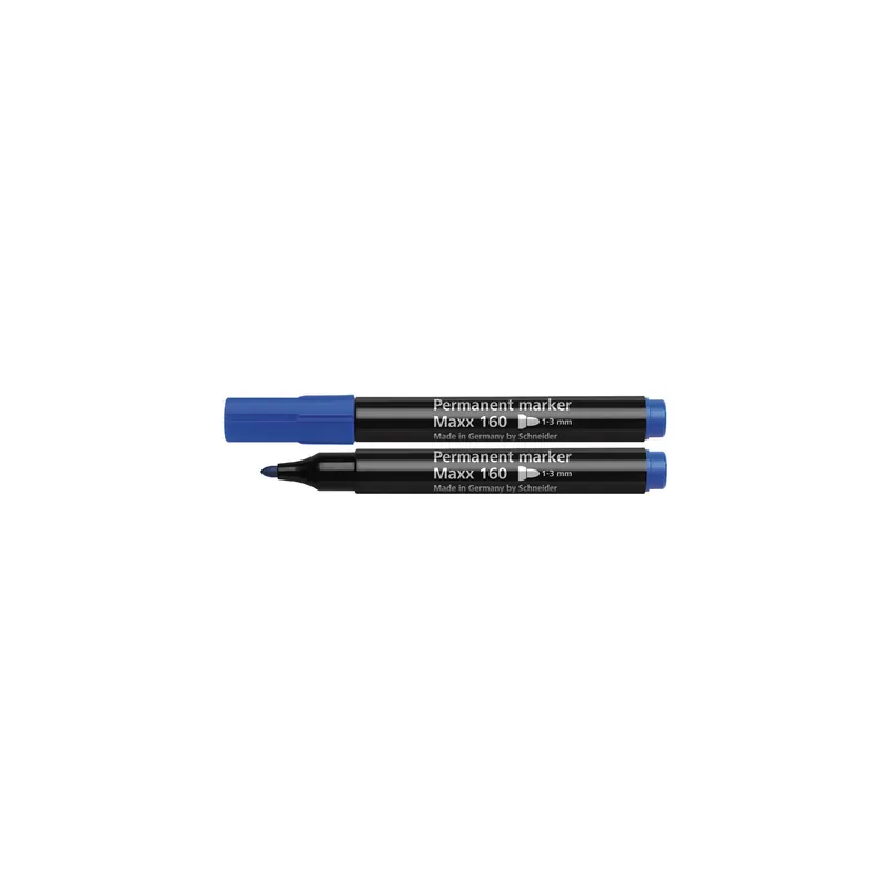 Permanentmarker Schneider Maxx 160 1160 - blau 1-3 mm Rundspitze nachfüllbar