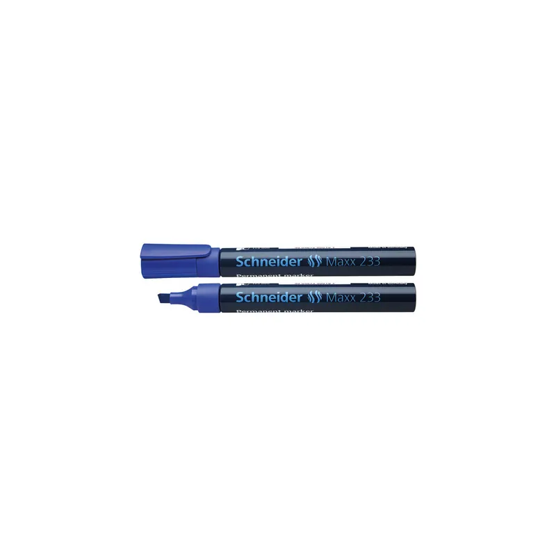 Permanentmarker Schneider Maxx 233 1233 - blau 1-5 mm Keilspitze nachfüllbar