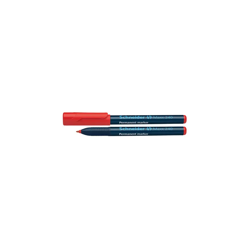 Permanentmarker Schneider Maxx 240 1240 - rot 1-2 mm Rundspitze nicht nachfüllbar