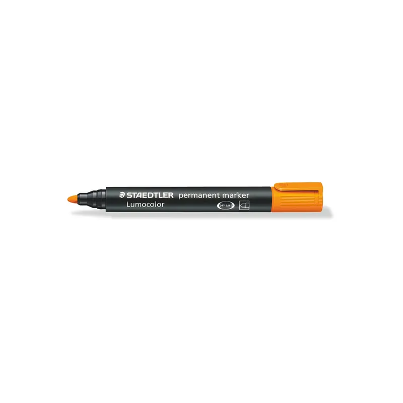 Permanentmarker Staedtler Lumocolor 352 - orange 2 mm Rundspitze nachfüllbar