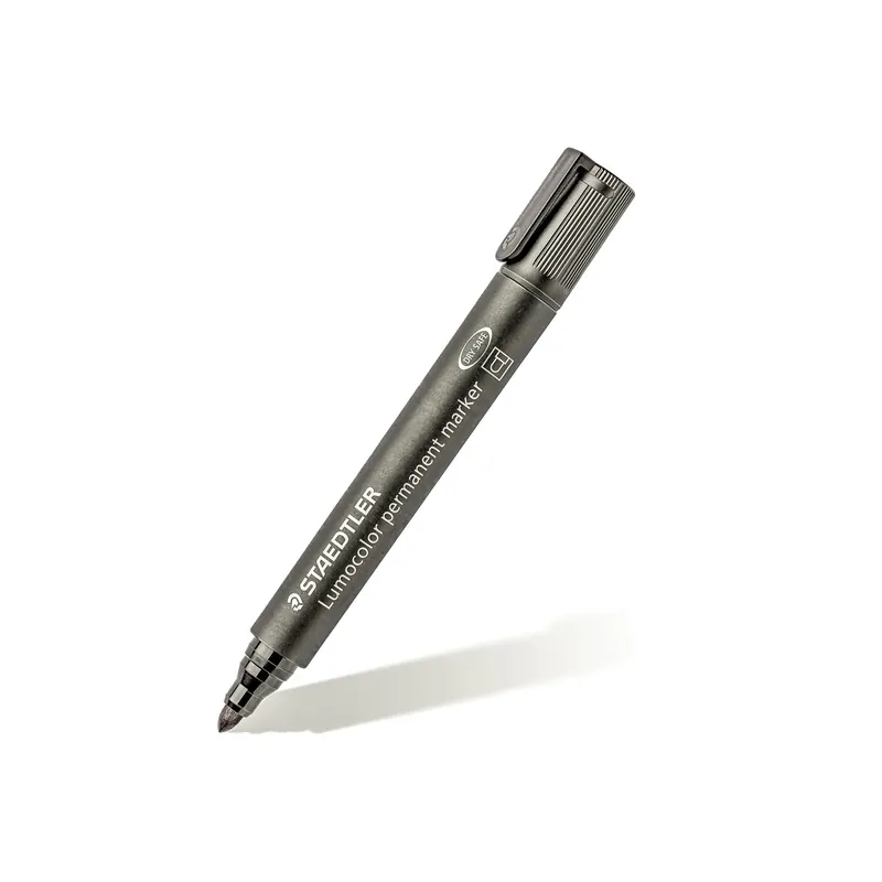 Permanentmarker Staedtler Lumocolor 352 - schwarz 2 mm Rundspitze nachfüllbar