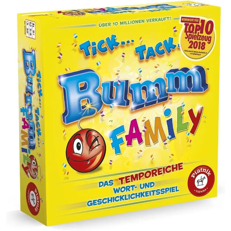 Piatnik PIA06053 Tick Tack Bumm Family 6053