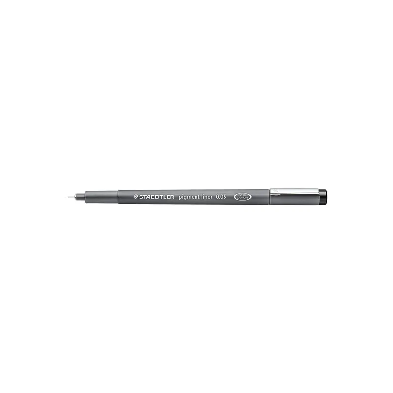 Pigmentliner Staedtler 308005-9 - schwarz 0,05 mm lange Metallspitze