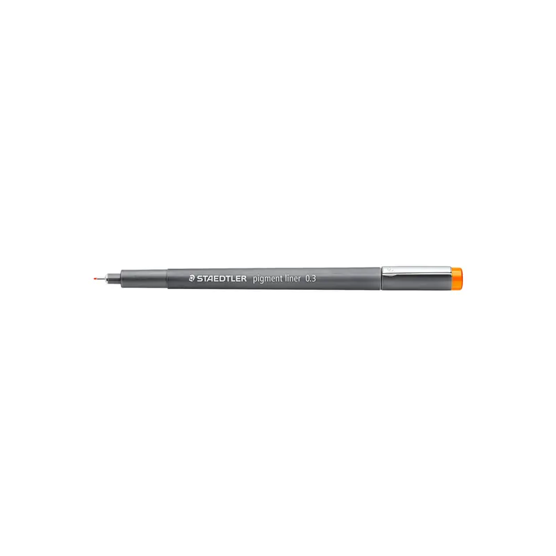 Pigmentliner Staedtler 30803-4 - orange 0,3 mm lange Metallspitze