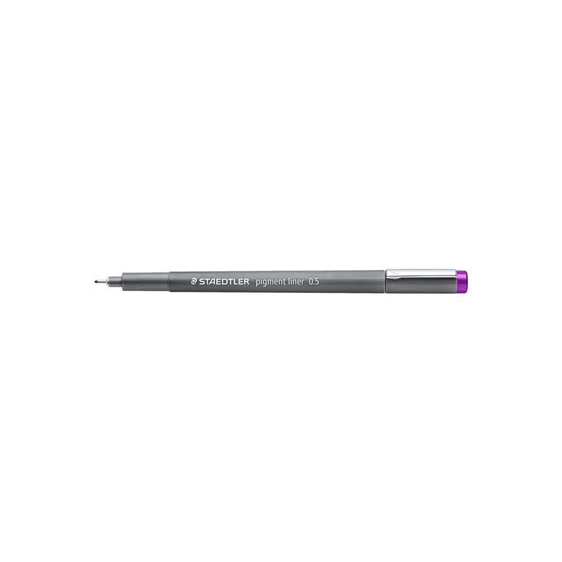 Pigmentliner Staedtler 30805-6 - violett 0,5 mm lange Metallspitze
