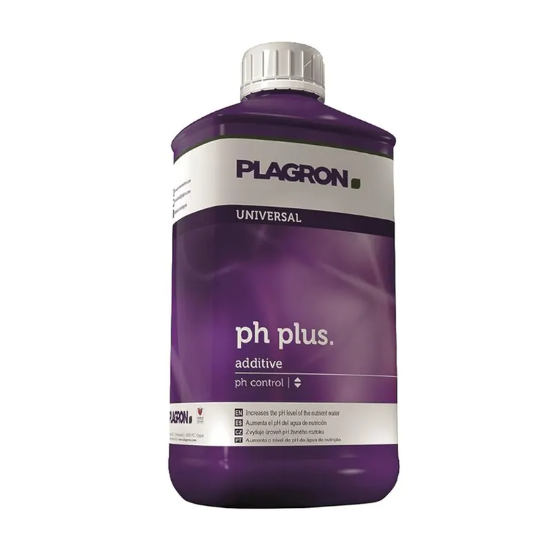 Plagron PH Plus 1 Liter Flasche - pH-Regler für optimale Nährstoffaufnahme