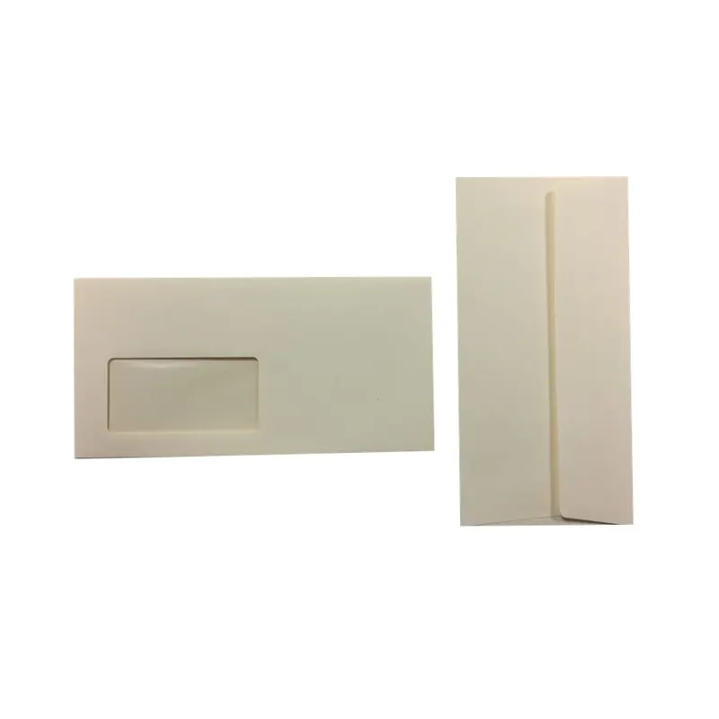 Pop'Set Umschläge DIN Lang elfenbein mit Fenster 120g/m² 500 Stück