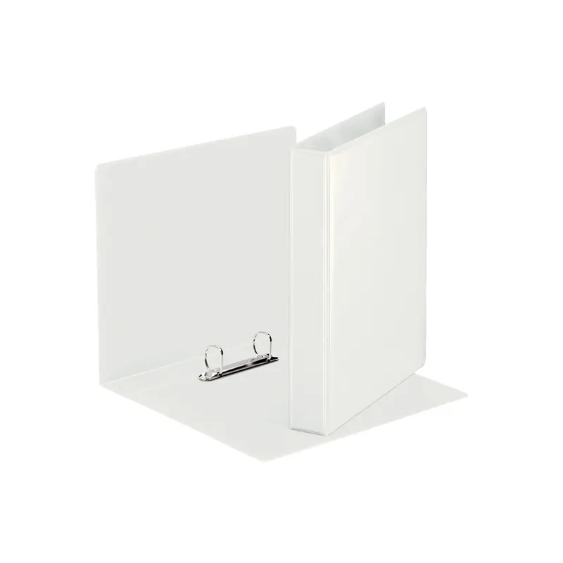 Präsentationsringbuch Esselte 46571 - A5 weiß 2-Rund-Ring Mechanik Ø 25 mm für 250 Blatt PP