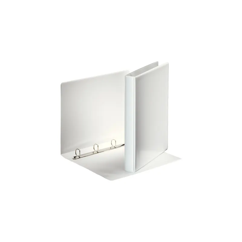 Präsentationsringbuch Esselte 49701 - A4 weiß 4-D-Ring Mechanik Ø 20 mm für 200 Blatt PP