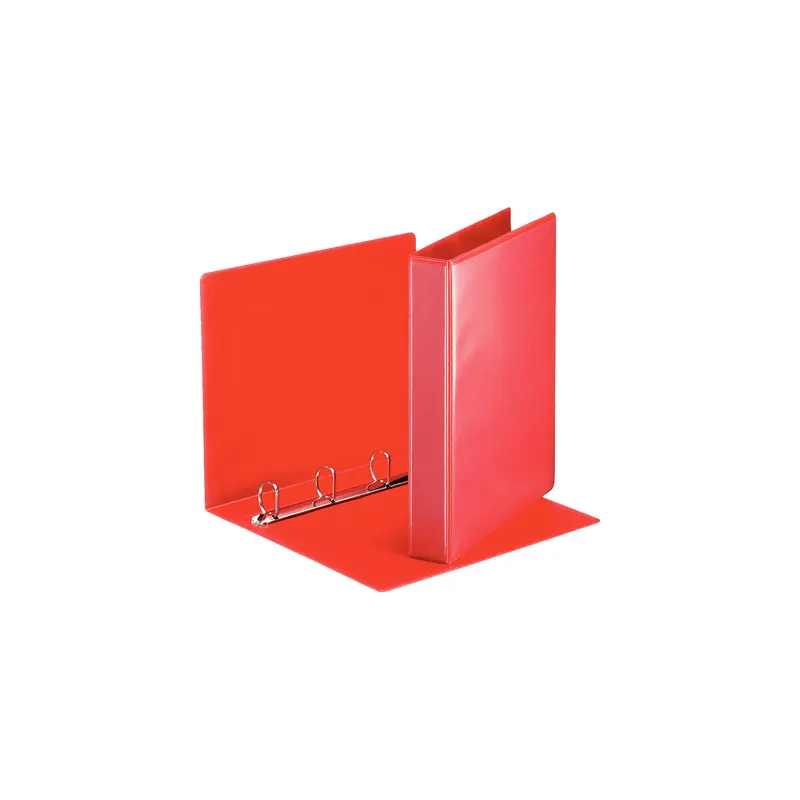 Präsentationsringbuch Esselte 49713 - A4 rot 4-D-Ring Mechanik Ø 30 mm für 300 Blatt PP