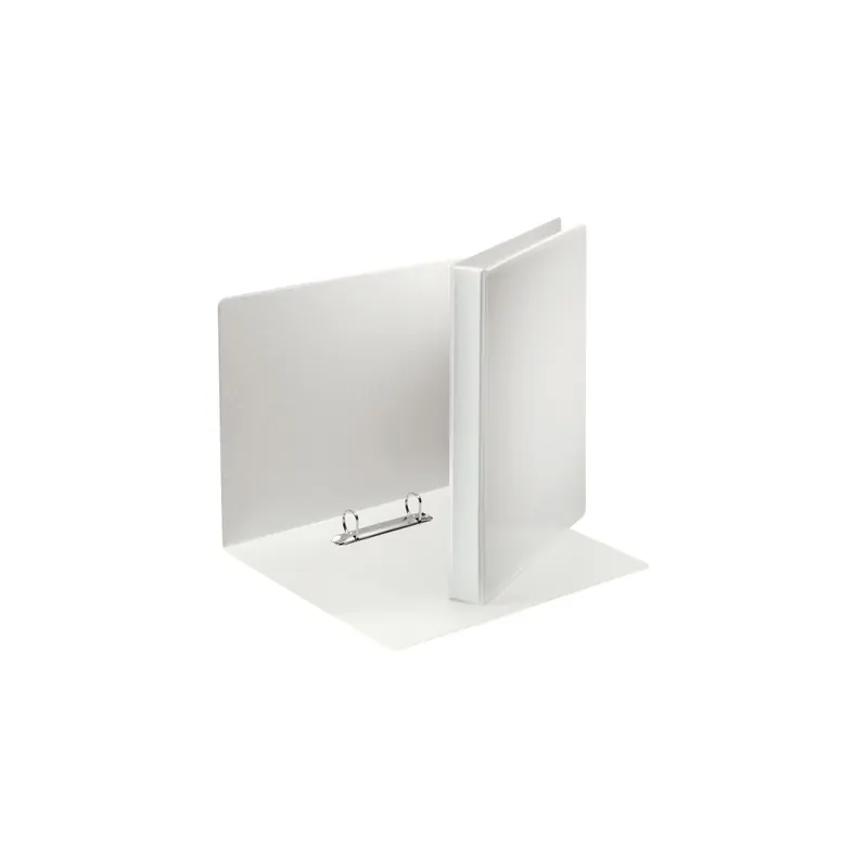 Präsentationsringbuch Esselte 49738 - A4 weiß 2-D-Ring Mechanik Ø 20 mm für 200 Blatt PP