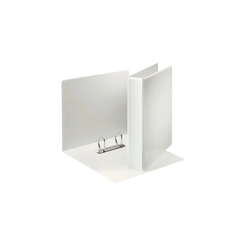 Präsentationsringbuch Esselte 49739 - A4 weiß 2-D-Ring Mechanik Ø 40 mm für 400 Blatt PP