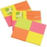 Q-Connect Haftnotizen Quick Notes - Brilliantfarben, 40 x 50 mm