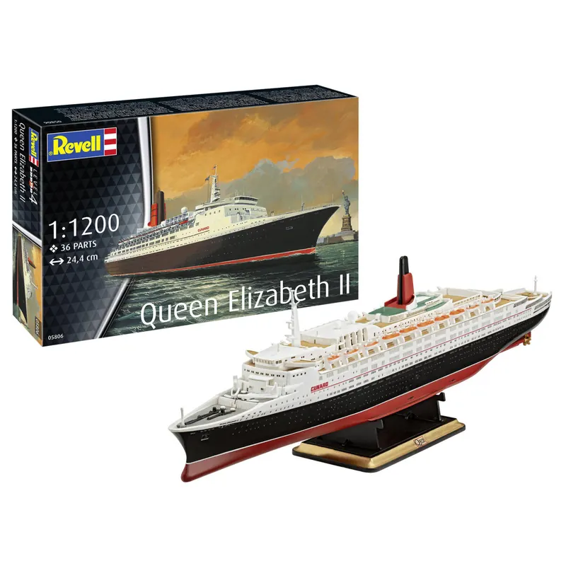 Queen Elizabeth II Revell Modellbausatz