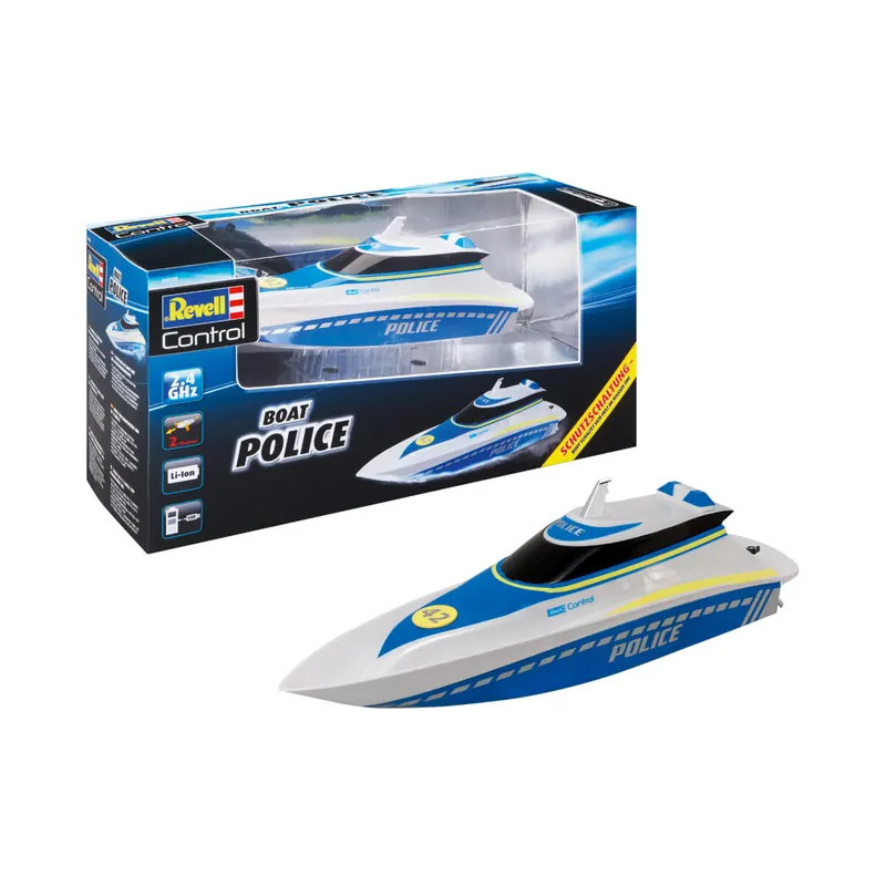 RC Boot "Police" Revell Control Ferngesteuertes Polizeiboot