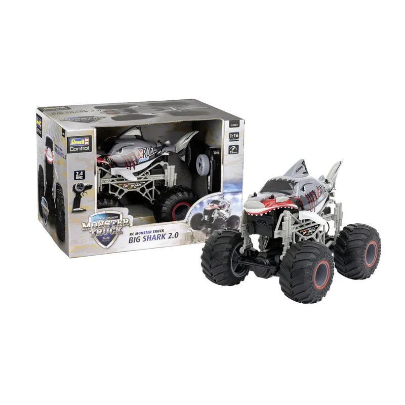 RC Monster Truck Big Shark 2.0 Revell Control Ferngesteuertes Auto