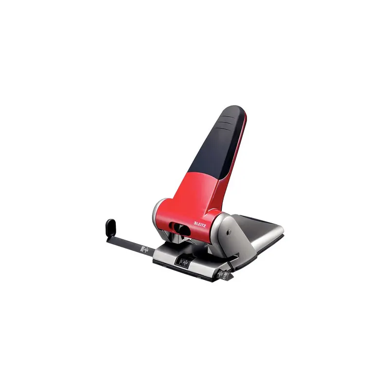 Registraturlocher Extrastark Leitz 5180 - rot 65 Blatt Metall