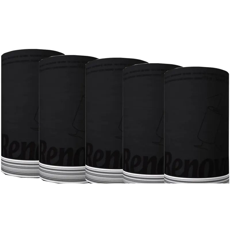 RENOVA Haushaltsrolle XXL / Küchenrolle 120 Blatt in schwarz 5x