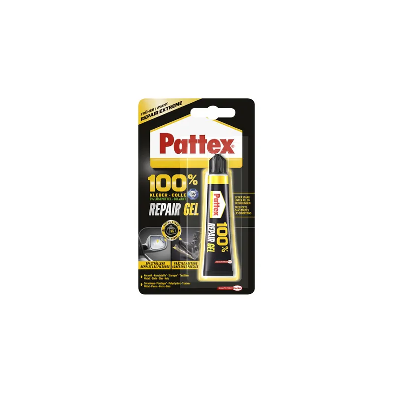 Reparaturkleber Pattex Repair Extreme 9H PRX12 - transparent Tube 20
