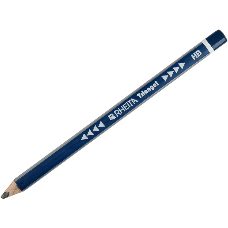 Rheita Triangel, Dreikantbleistift, Soft-Schutzlackierung, HB