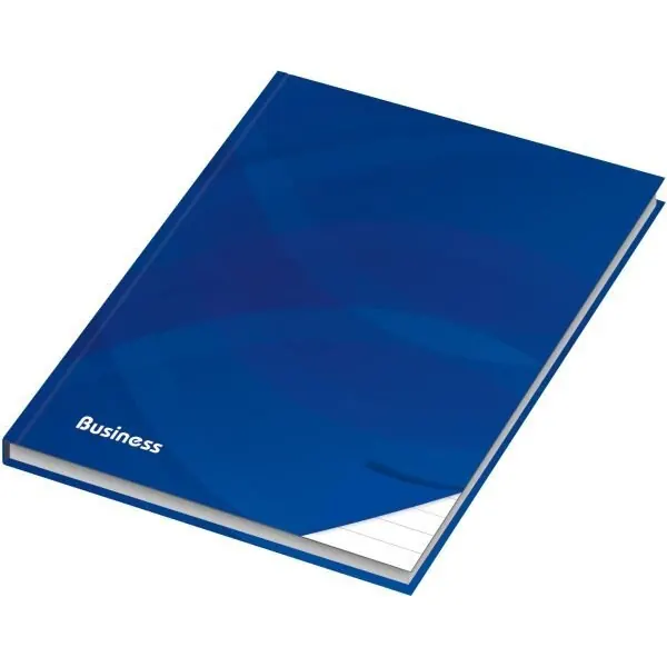 RNK Verlag Notizbuch - A4, Hardcover, liniert, 96 Blatt, blau