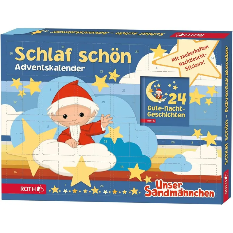 Roth Adventskalender Unser Sandmännchen schlaf schön