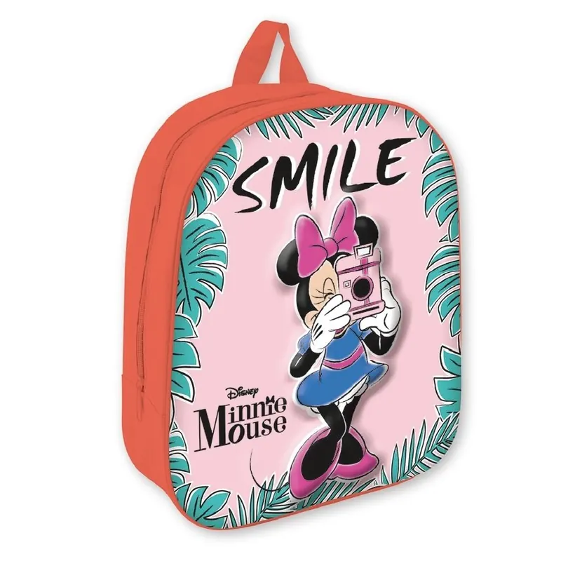 Rucksack "Minnie Maus", leicht verstellbare Schultergurte, 3D Effekt