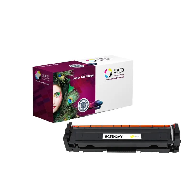 SAD Premium Toner komp. zu HP 203A - CF542A für HP LaserJet Pro M254, HP LaserJet Pro M280, HP LaserJet Pro M281 yellow / gelb