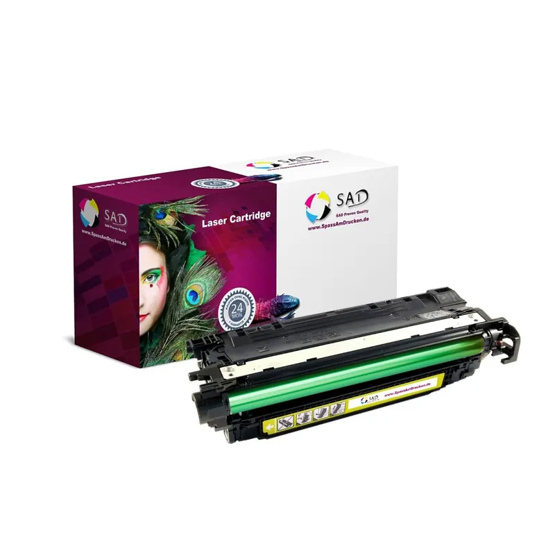 SAD Toner für HP CE272A zu HP Color LaserJet Enterprise CP5525N etc. yellow