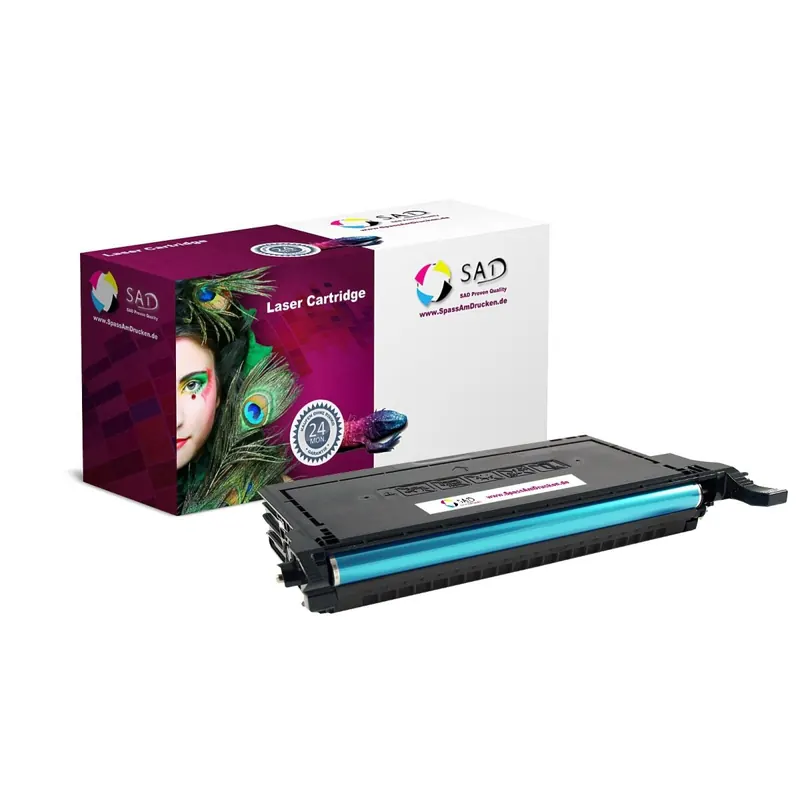 SAD Toner kompatibel mit Samsung CLT-K5082L CLP-620 / ND 670 / N / ND etc. black