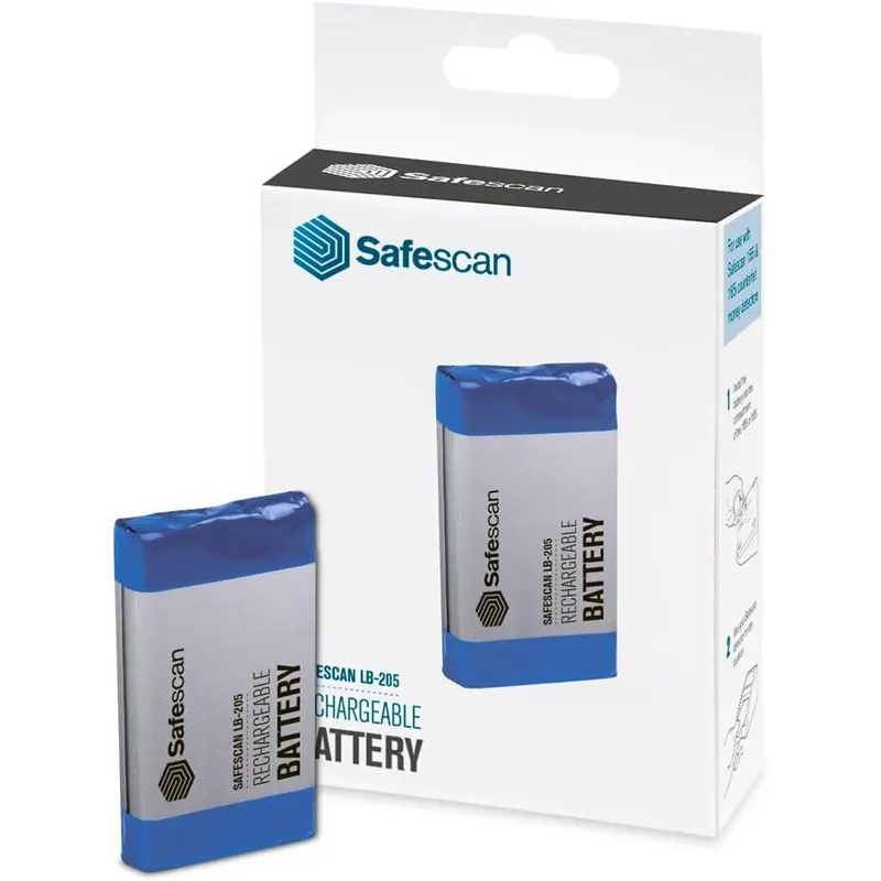 Safescan LB-205 - Aufladbare Batterie für Safescan 6185