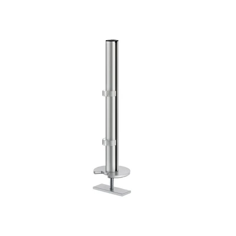 Säule Novus-MPS MY base 911+0159+000 - MY-Säule 400 mm silber Kabellochbefestigung