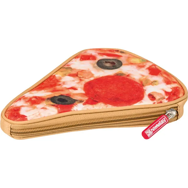 Schlamperetui Brunnen Motivserie 4902205 - 200 x 150 x 25 mm Pizza 1-teilig 1 Reißverschluss
