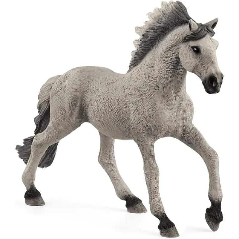 SCHLEICH 13915 Sorraia Mustang Hengst, ab 3 Jahren, Farm World - Spielfigur