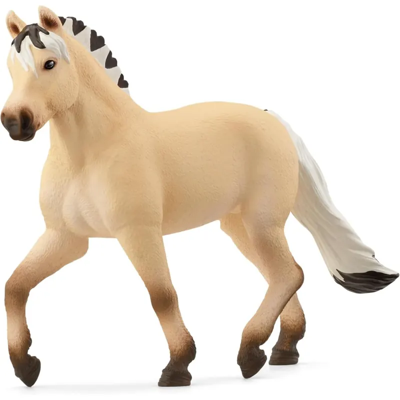 SCHLEICH 13980 Fjord Pferd Stute, ab 5 Jahren, Horse Club - Spielfigur