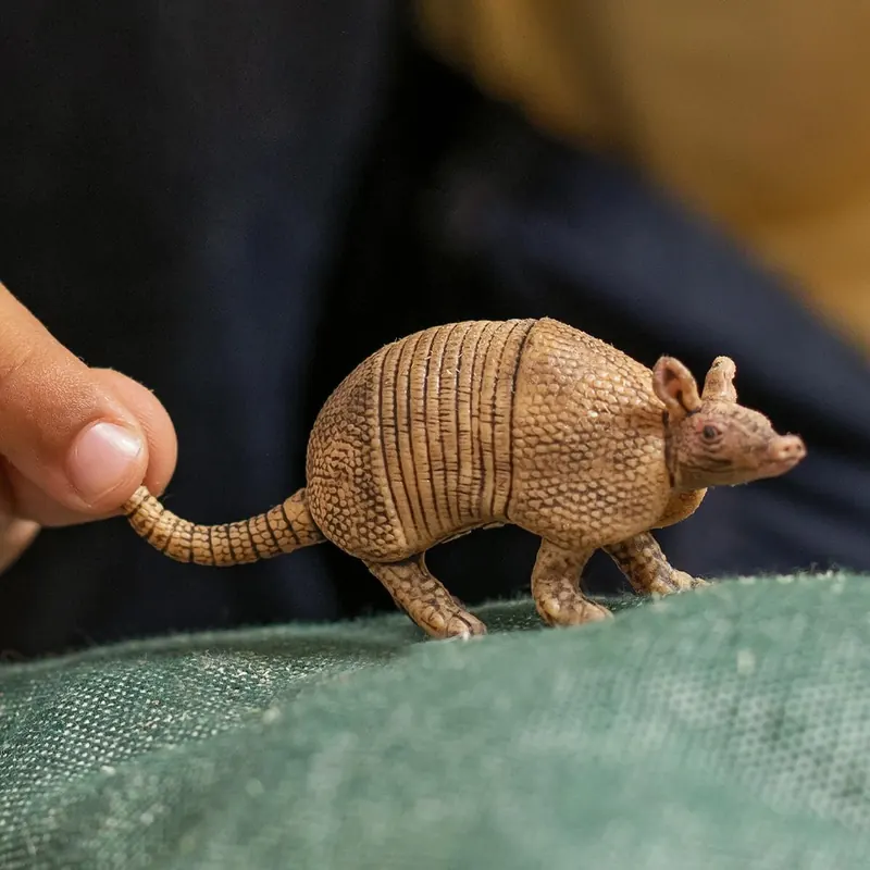 SCHLEICH 14874 Gürteltier, ab 3 Jahren, WILD Life - Spielfigur, 2 x 8 x 3 cm