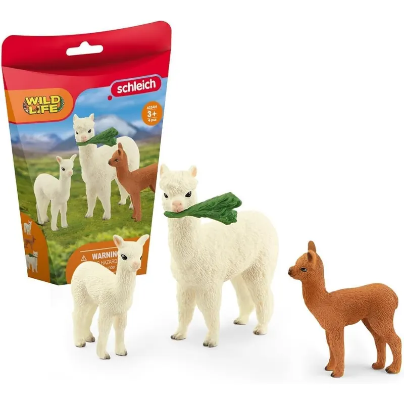 schleich Wild Life Alpakafamilie