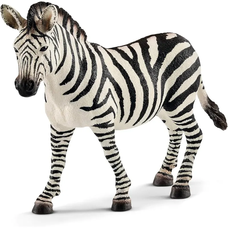 SCHLEICH WILD Life | Zebra Stute 14810 | detailgetreue Tierfiguren | Zoo Spielzeug