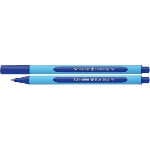 Schneider Kugelschreiber Slider Edge - Kappenmodell, M, blau