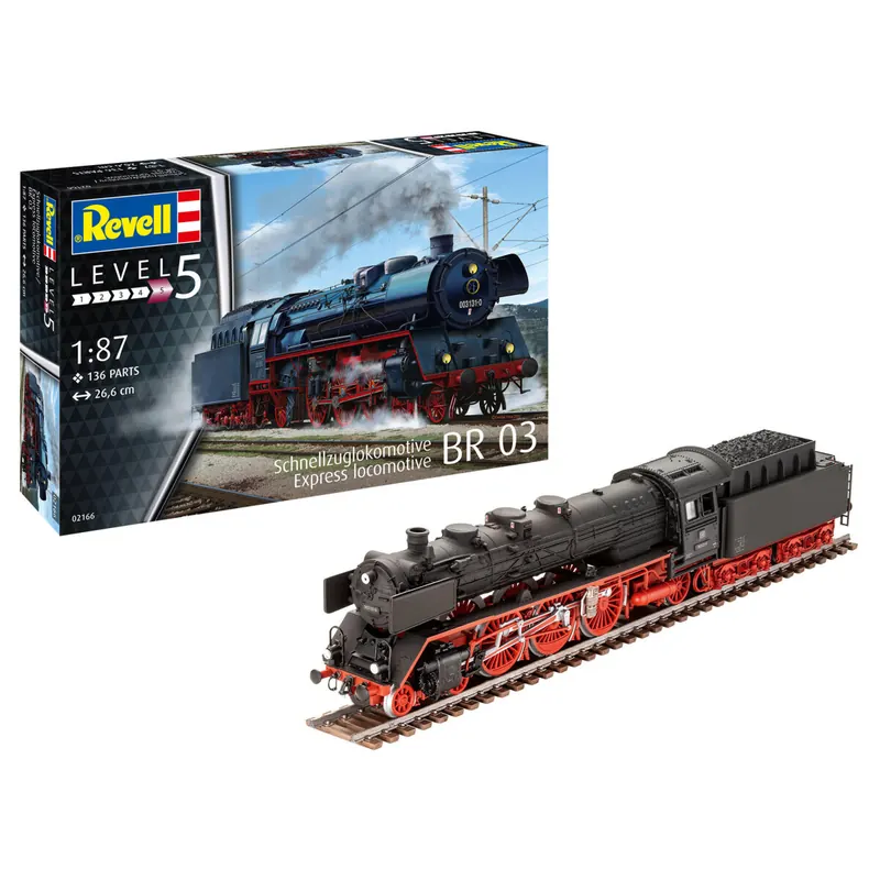 Schnellzuglokomotive BR03 Revell Modellbausatz