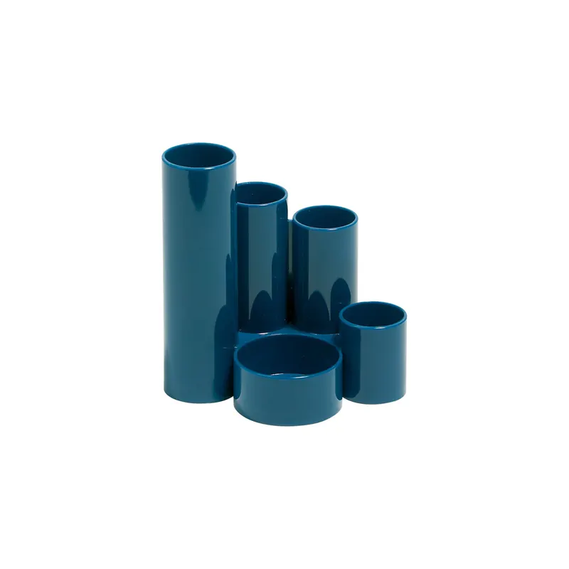Schreibtischbutler myHome & Office 011203-4450-15 - blau 5 Röhren Polystyrol