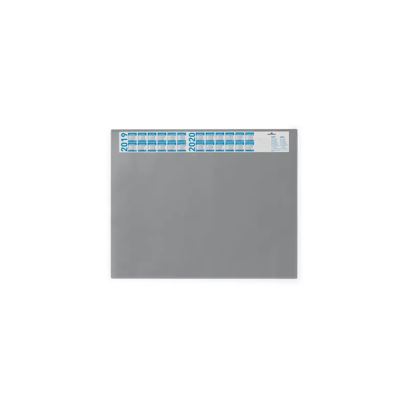 Schreibunterlage Durable 7204 - 65 x 52 cm Kalender grau PVC