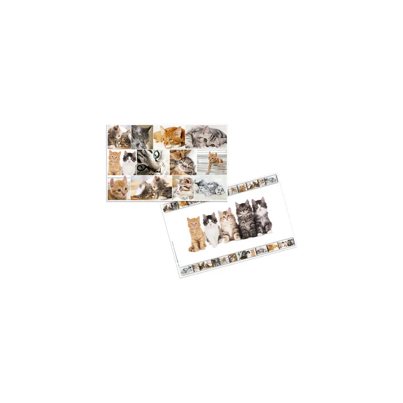 Schreibunterlage Herma 19379 - 55 x 35 cm Katze Karton
