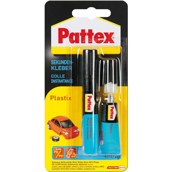 Sekundenkleber Pattex 9H PSA1C - Tube 2 x 2 g